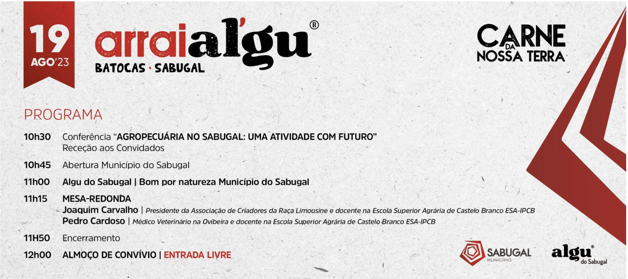 Cartaz oficial Batolina 2023 — 2
