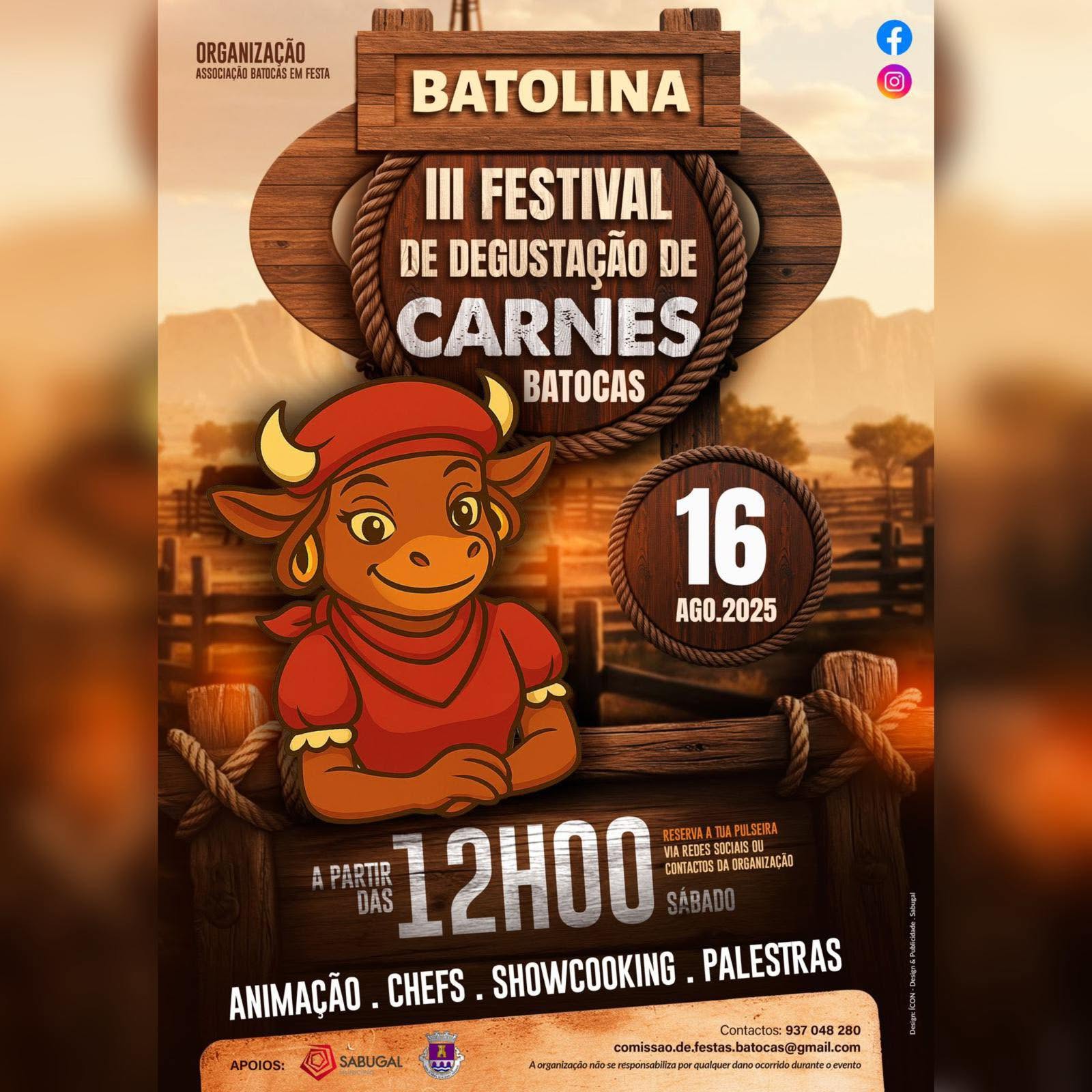 Cartaz oficial Batolina 2025